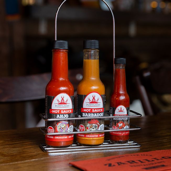 Zarillo Texmex Tampere ravintola chilikastikkeet kastike tulinen Poppamies