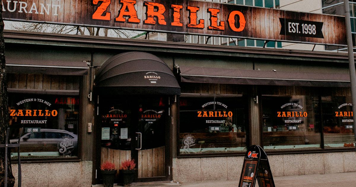 Zarillo Puutarhakatu Ravintola Tampere keskusta