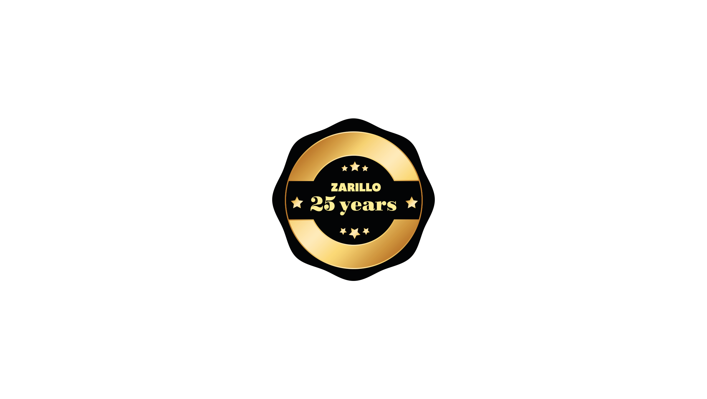 zarillo 25-vuotta logo